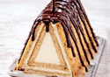 三角ビスケットケーキ